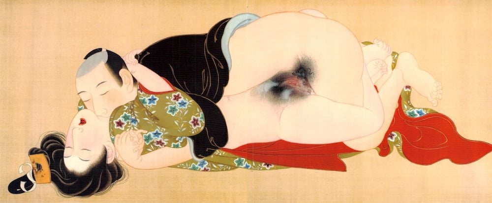 Erotico giapponese ukiyoe syunga
 #97673717