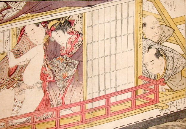 Erotische japanische ukiyoe syunga
 #97673770