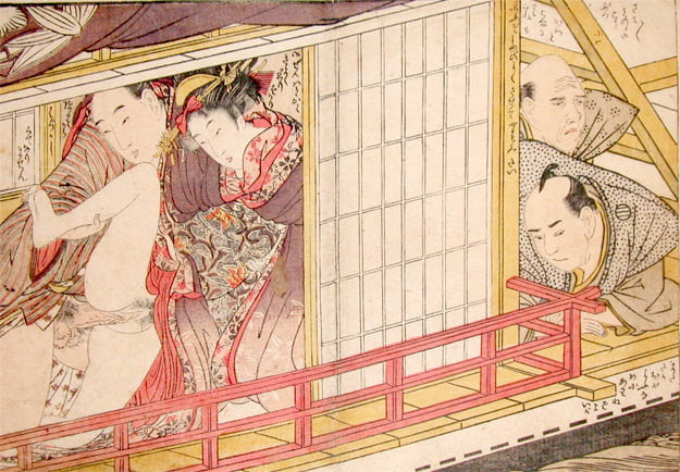 Erotic Japanese Ukiyoe Syunga 3894391