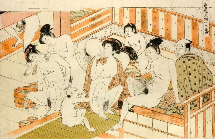 Erotic Japanese Ukiyoe Syunga 3894391