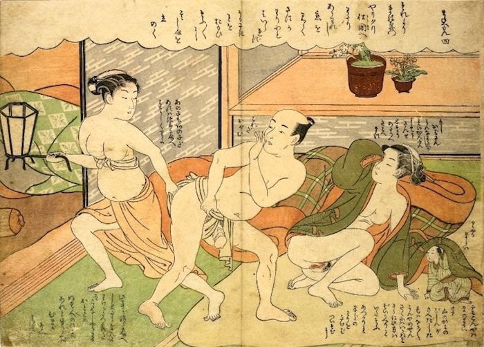 Erotico giapponese ukiyoe syunga
 #97673850