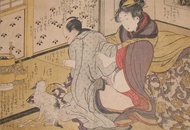 Erotico giapponese ukiyoe syunga
 #97673865