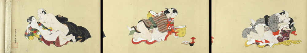 Erotico giapponese ukiyoe syunga
 #97674060