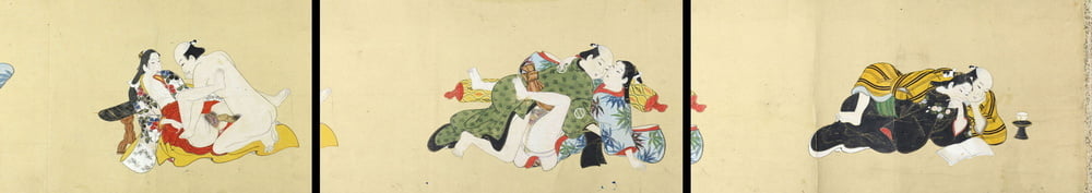 Erotico giapponese ukiyoe syunga
 #97674070