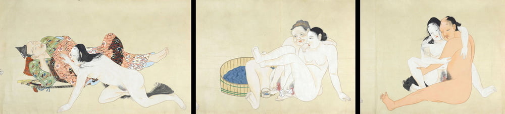 Erotico giapponese ukiyoe syunga
 #97674083