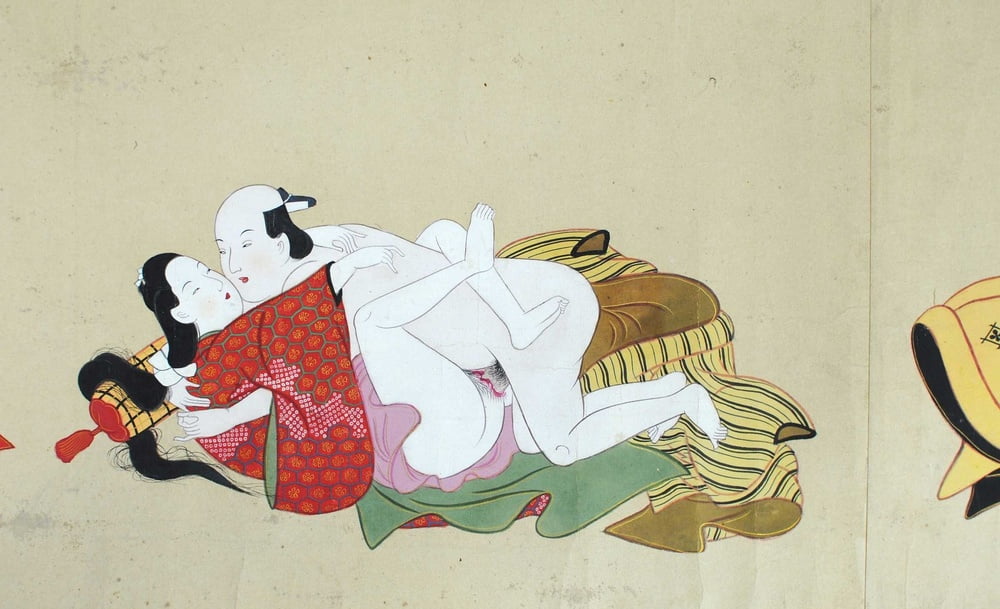 Erotico giapponese ukiyoe syunga
 #97674104