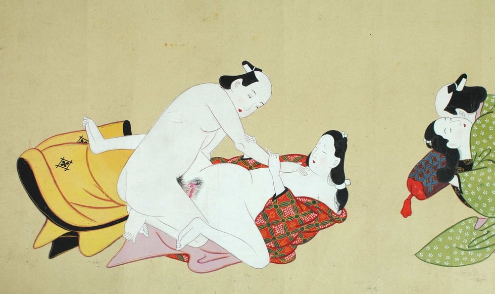 Erotico giapponese ukiyoe syunga
 #97674106