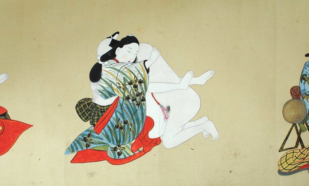 Erotico giapponese ukiyoe syunga
 #97674113