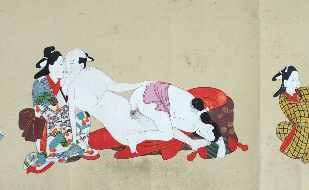 Erotico giapponese ukiyoe syunga
 #97674119
