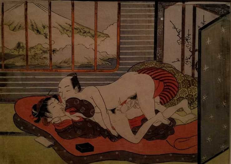 Erotico giapponese ukiyoe syunga
 #97674165