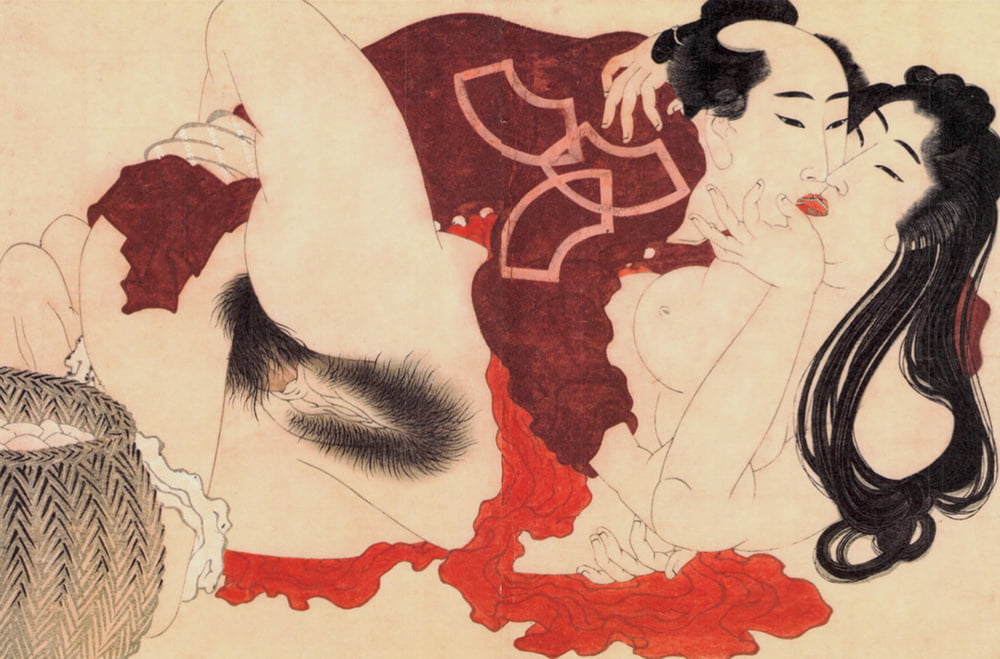 Erotico giapponese ukiyoe syunga
 #97674187