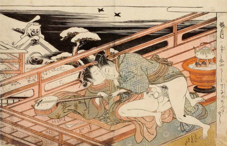 Erotico giapponese ukiyoe syunga
 #97674296