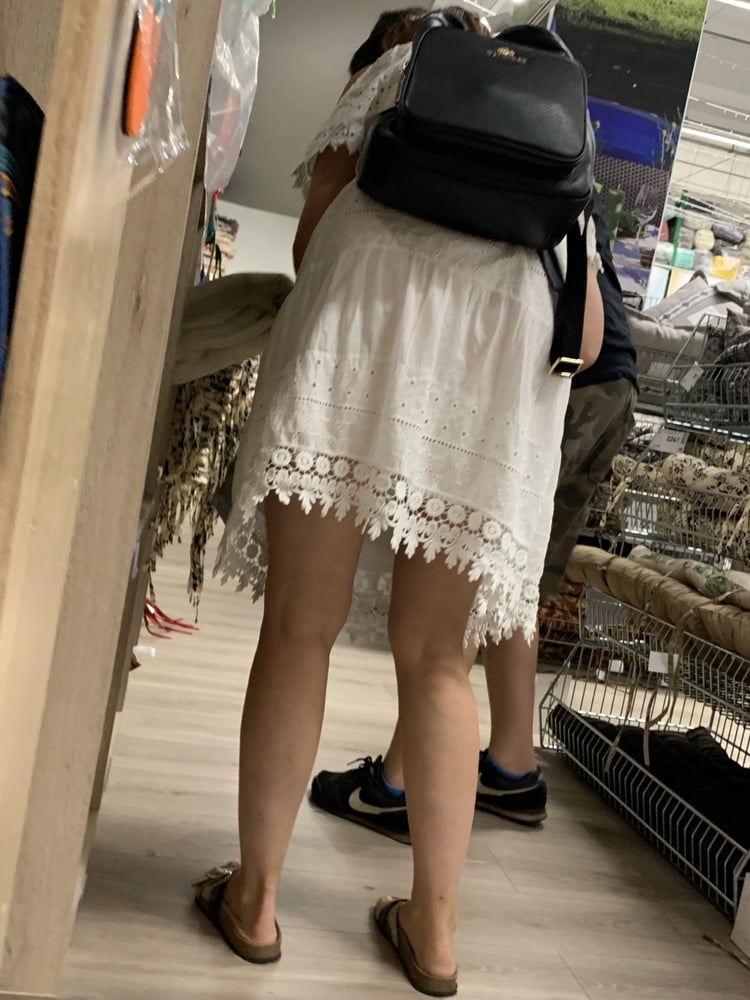 Upskirt in mall #92434177