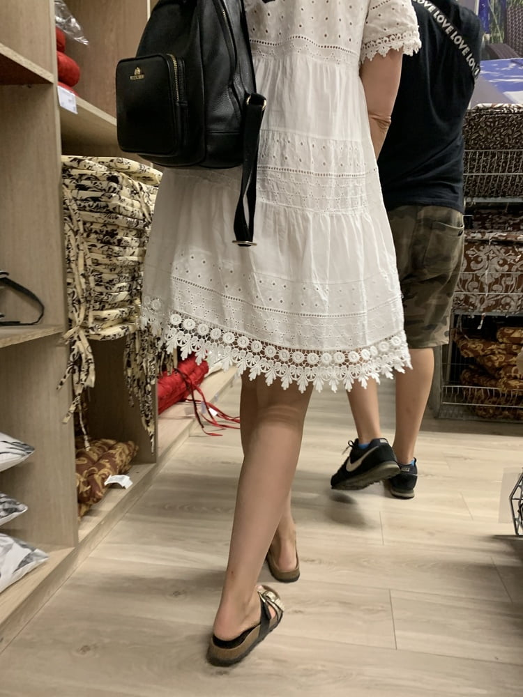 Upskirt in mall #92434179