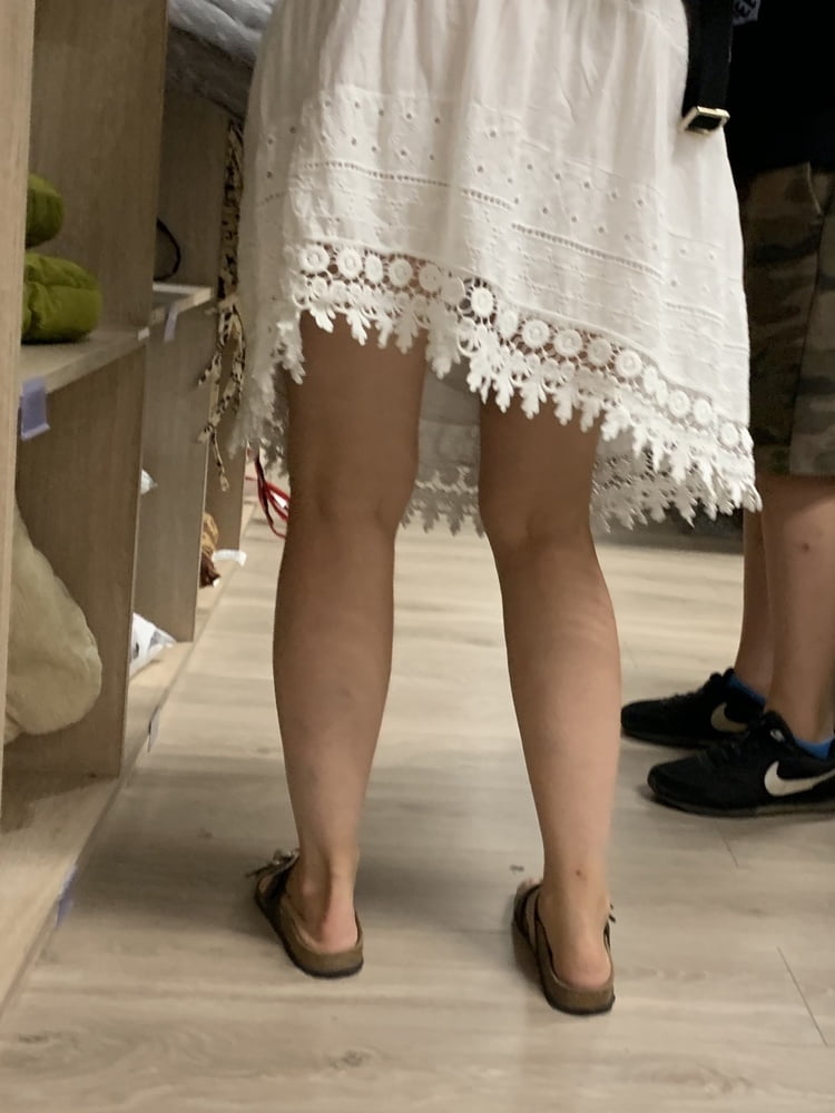 Upskirt in mall #92434181