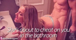Cuckold and hotwife caption gifs #93780966