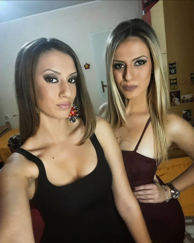 Serbian blonde whore girl big natural tits Jelena Stankovic #100154503