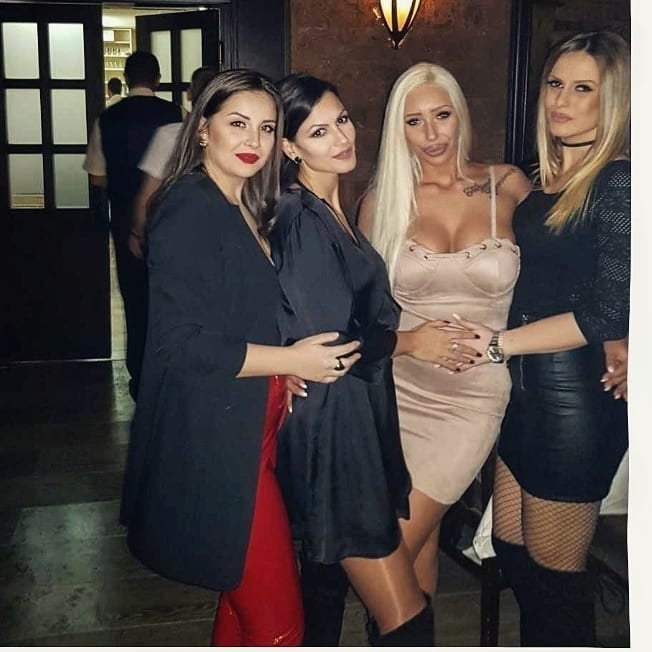 Serbian blonde whore girl big natural tits Jelena Stankovic #100154575