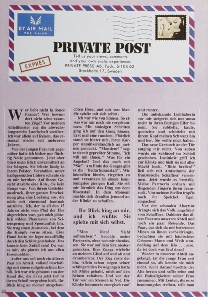 Vintage Retro Porno - Private Magazine - 060 #91788230