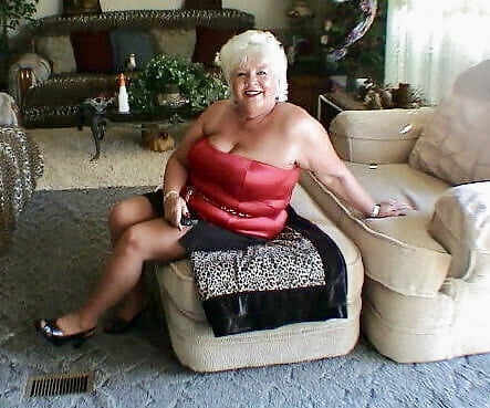 Smoking Blonde SEXY BBW Granny #106025370