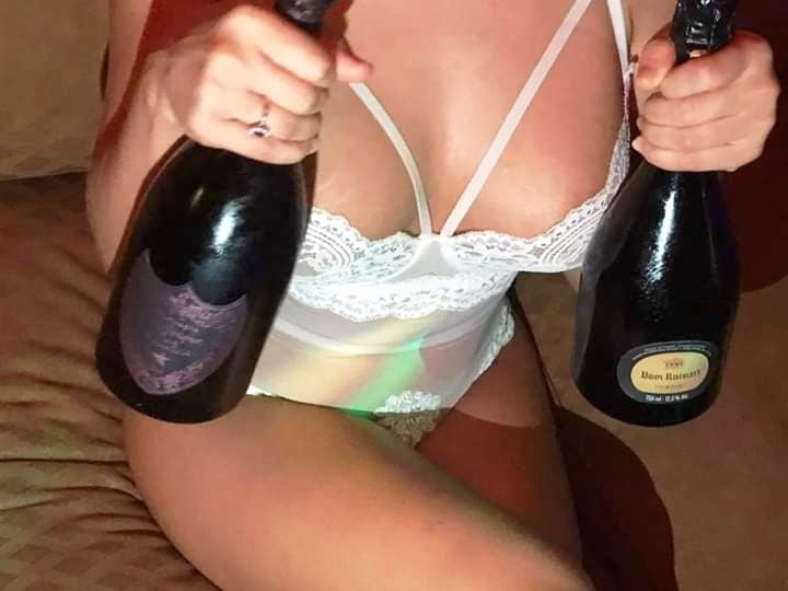 women and champagne #93392827
