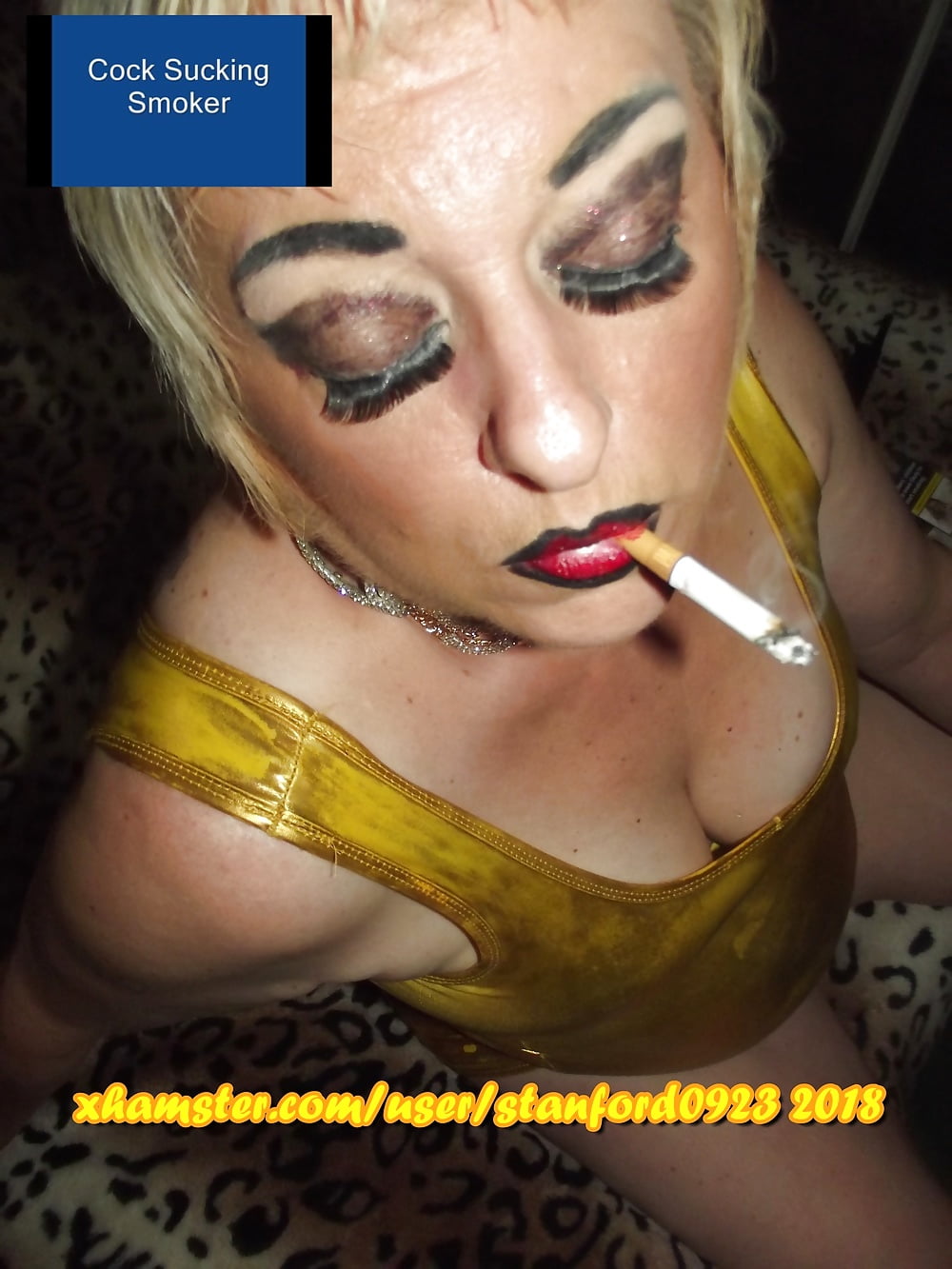 COCK SUCKING SMOKING SLUT #107245258