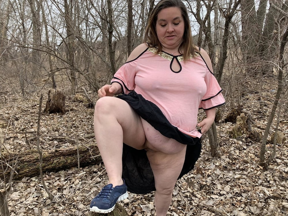 Sexy BBW Outdoor Pussy #102269593