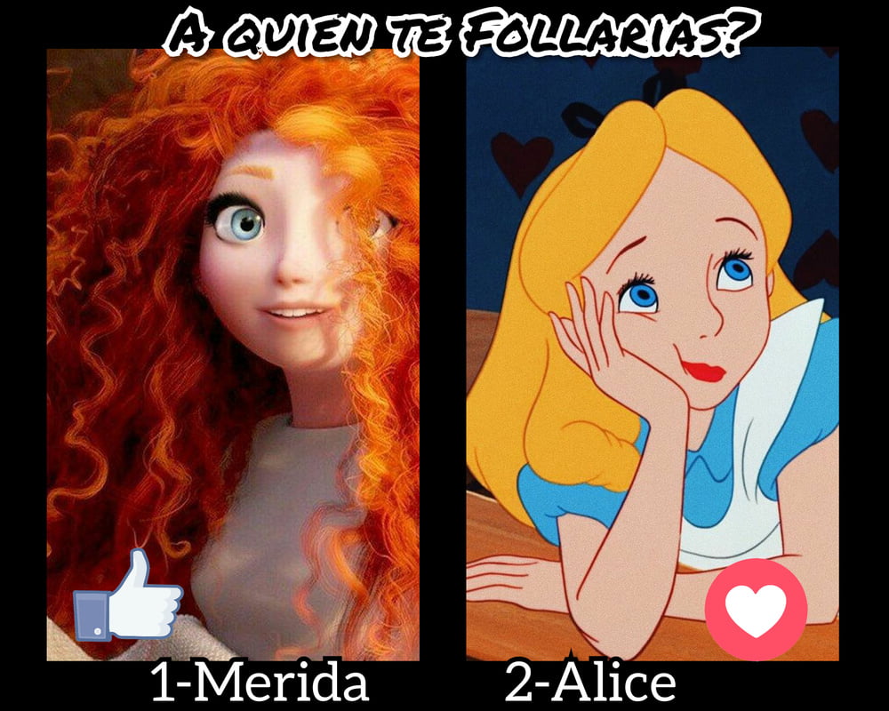 A quiente te follarias? (princesas disney)
 #81053565