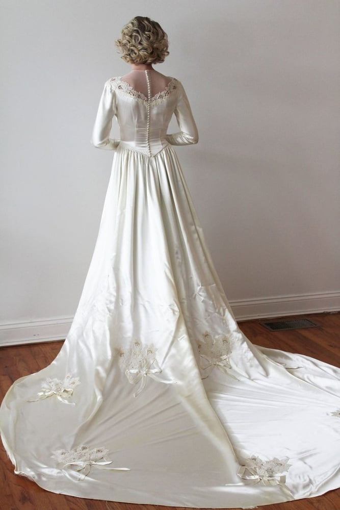 Silky wedding bride gowns &amp; dresses 1 #103387613