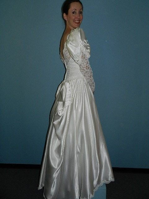 Silky wedding bride gowns &amp; dresses 1 #103387637