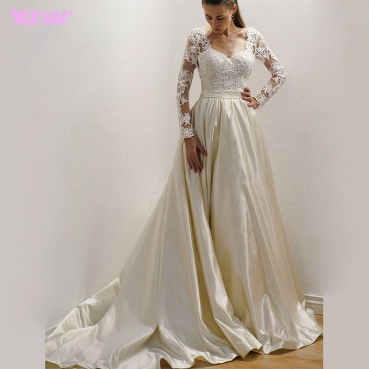 Silky wedding bride gowns &amp; dresses 1 #103387769