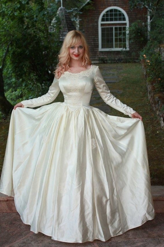 Silky wedding bride gowns &amp; dresses 1 #103387772