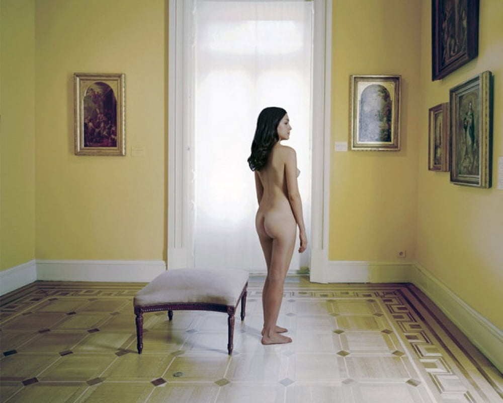 naked in a museum #105771538