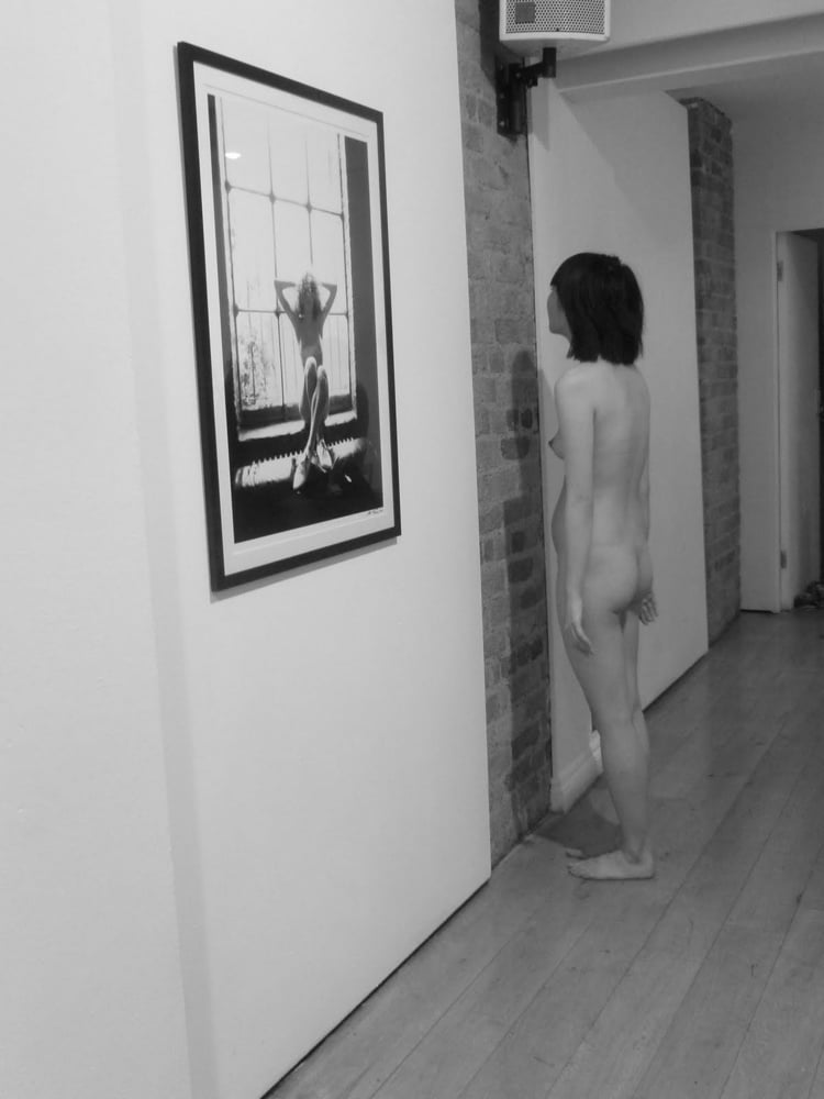 naked in a museum #105771631