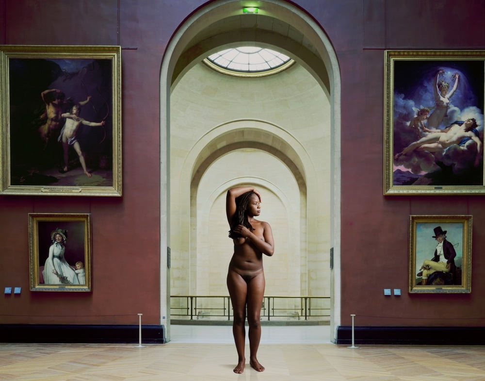 naked in a museum #105771726