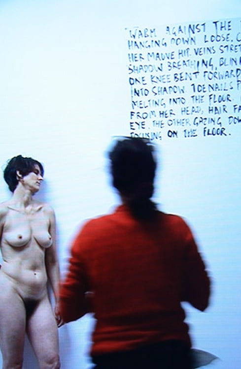 naked in a museum #105772001