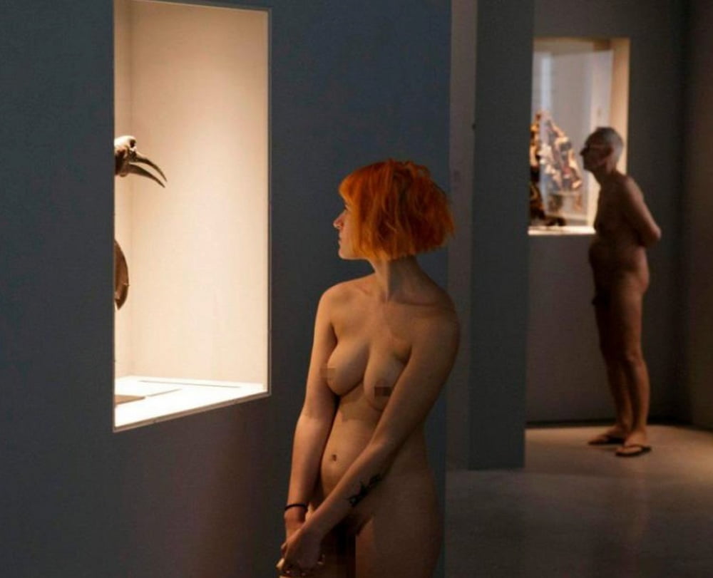 naked in a museum #105772103