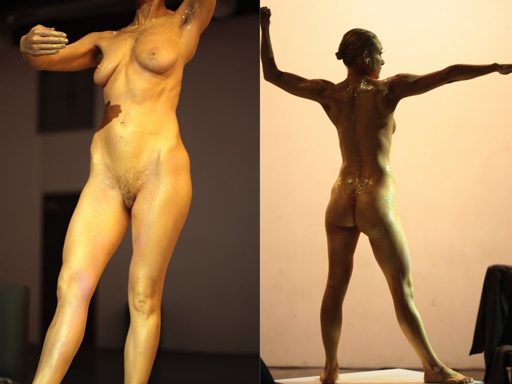 naked in a museum #105772145