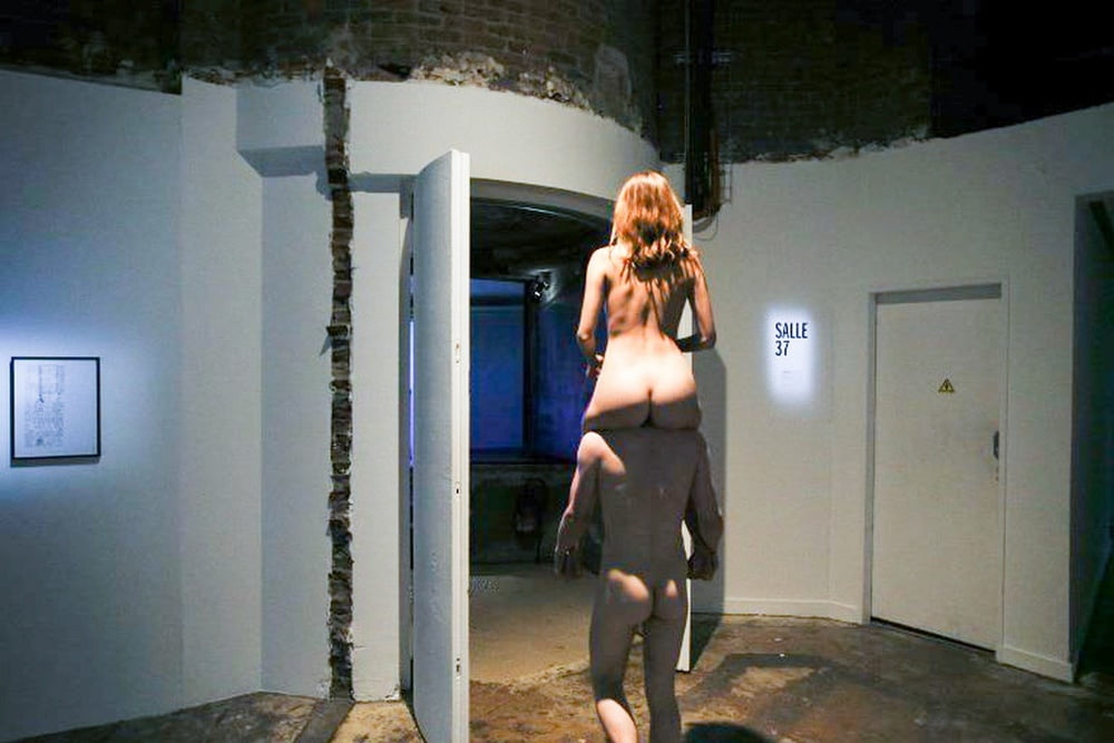 naked in a museum #105772153