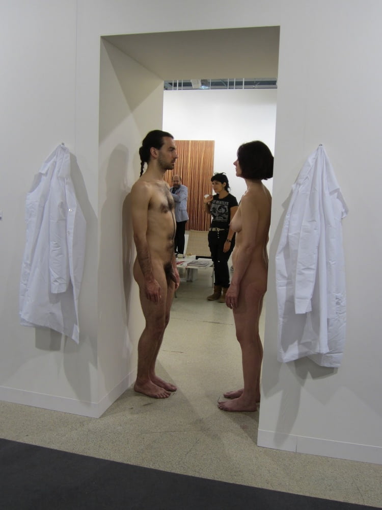 naked in a museum #105772328