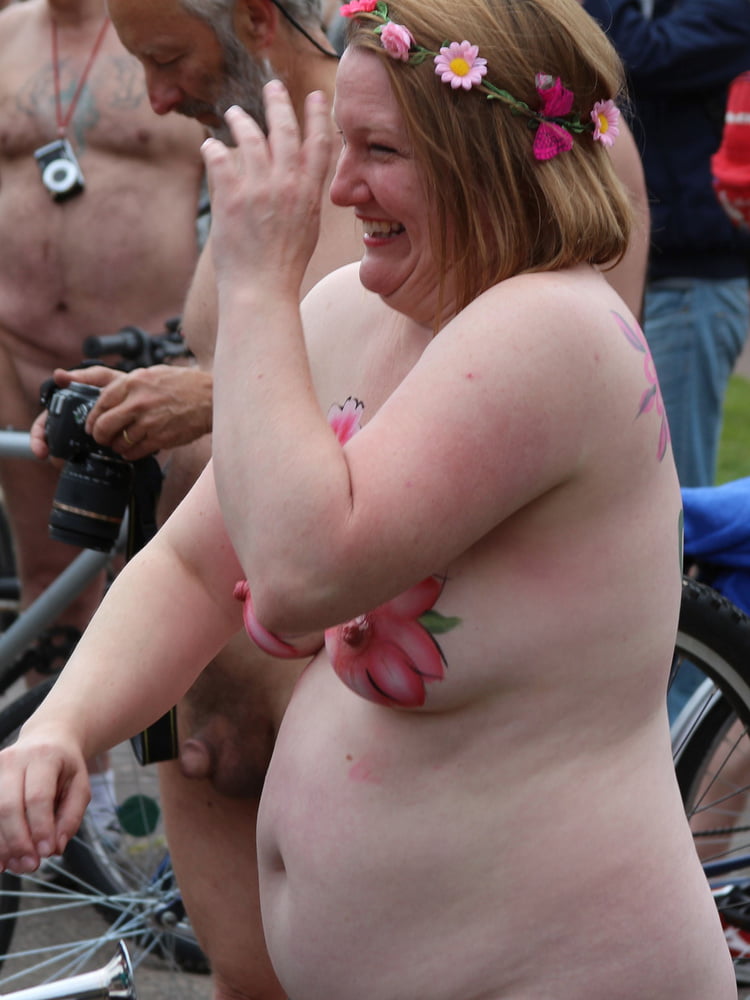 BBW Milf Brighton 2014 WNBR (world naked bike ride) #80007210