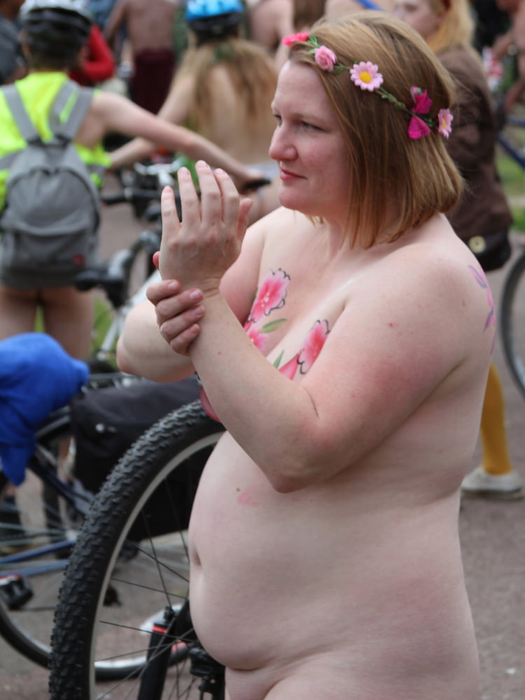 BBW Milf Brighton 2014 WNBR (world naked bike ride) #80007216