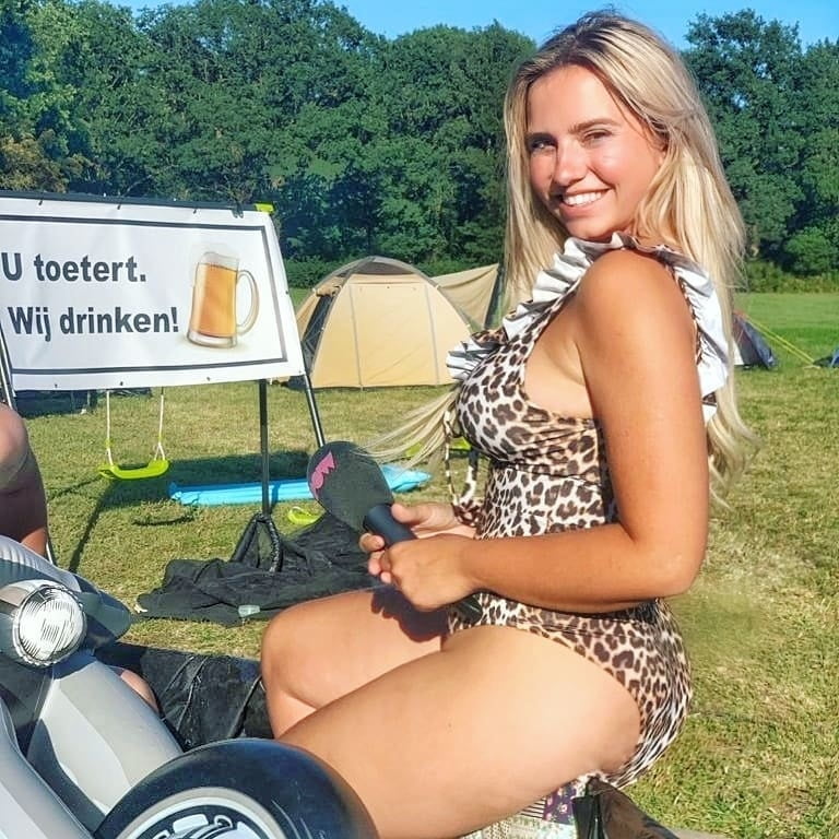 So horny this big tit Dutch Celeb Sensi #82273648
