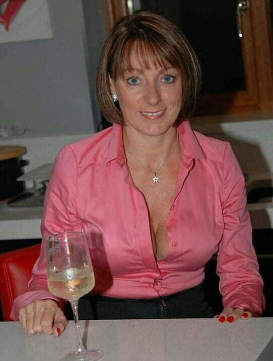 Mature ladies braless cleavage pokies 121 #103491630