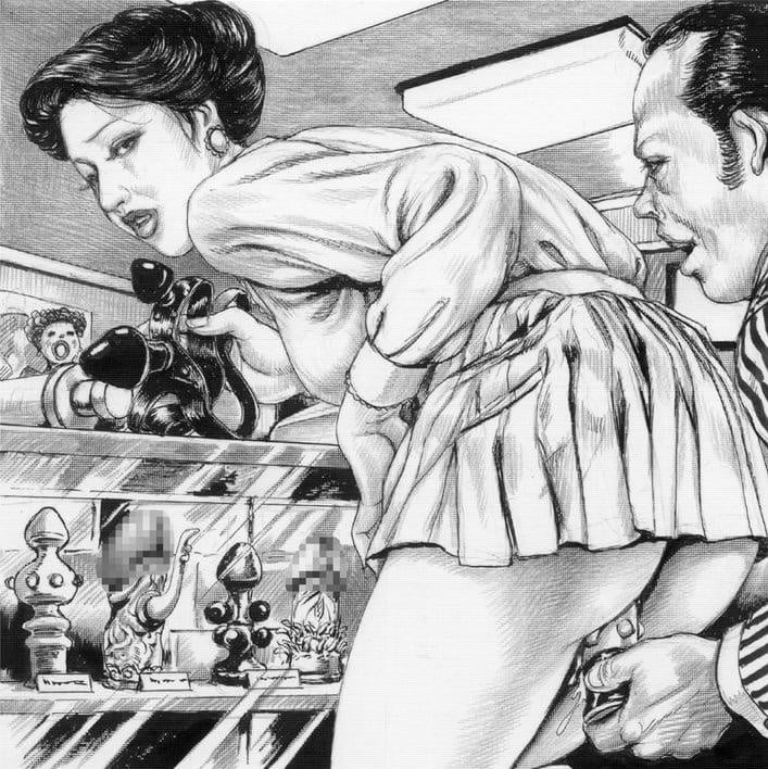 couples (et plus) en dessins #105218772