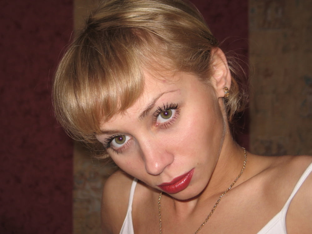 Russian blond beauty enjoying #92560444