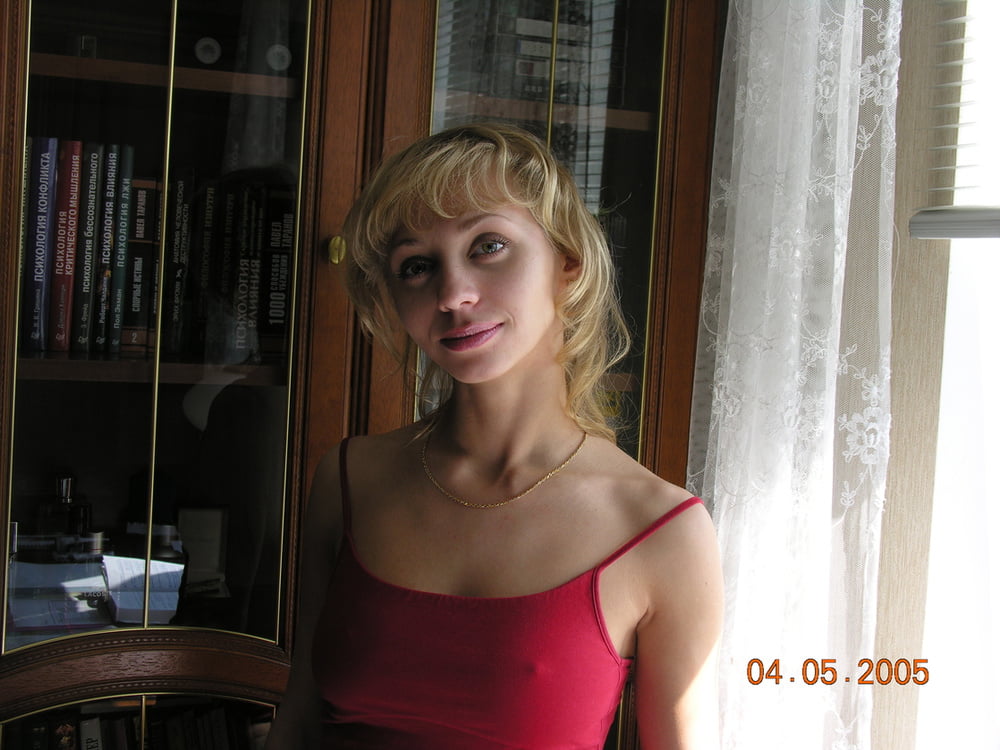 Russian blond beauty enjoying #92560594