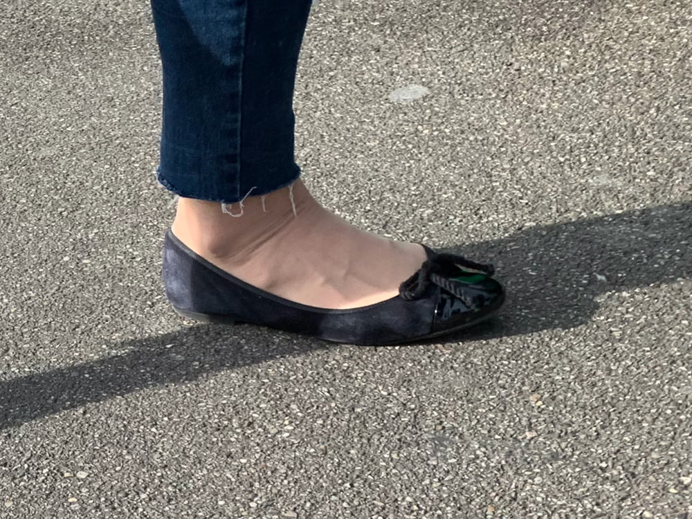 Her sexy flats.
 #97259807