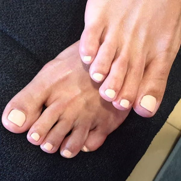 Real Pedicured Toes &amp; Feet #88516169