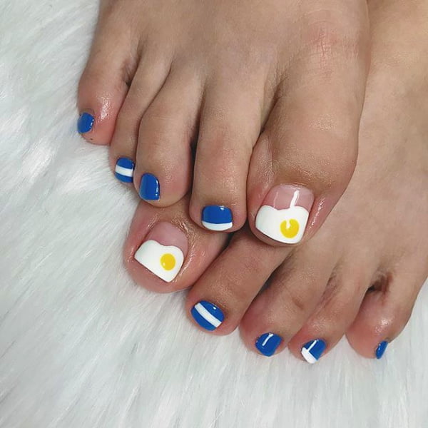Real Pedicured Toes &amp; Feet #88516216